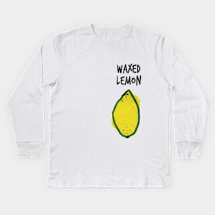 Wax On, Wax Off! Kids Long Sleeve T-Shirt